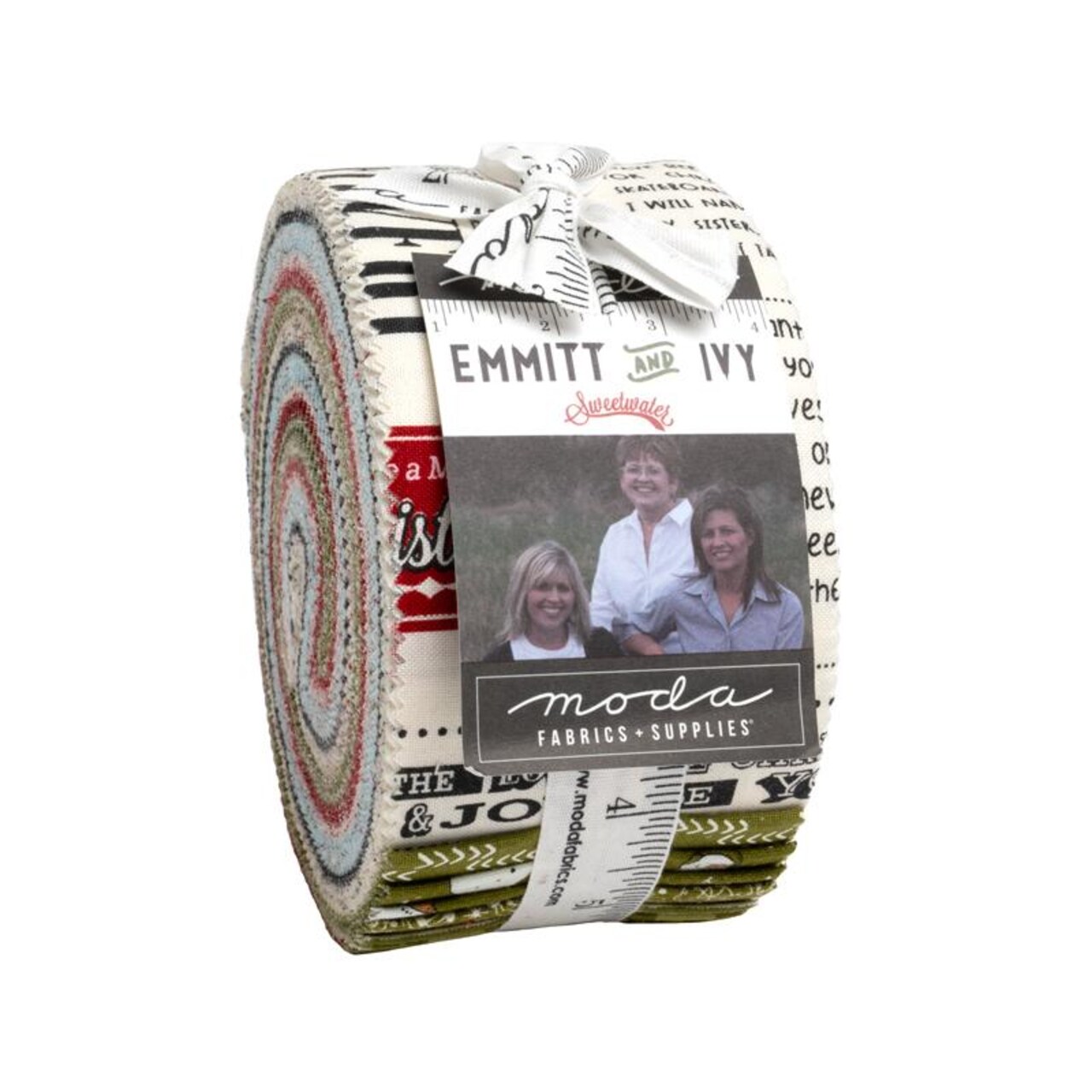 Emmitt and Ivy 2.5" Strip Roll (Jelly Roll) by Sweetwater for Moda (55690JR)